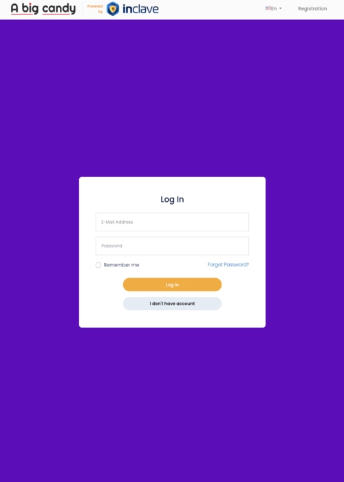 Protected member access gateway A Big Candy Casino
